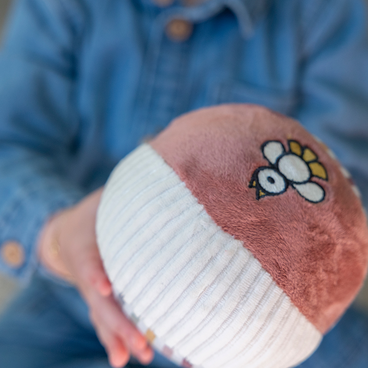 Μπάλα Δραστηριοτήτων με Ήχο Miffy Fluffy Ροζ 47-3912 Home Παιχνίδια Spitishop