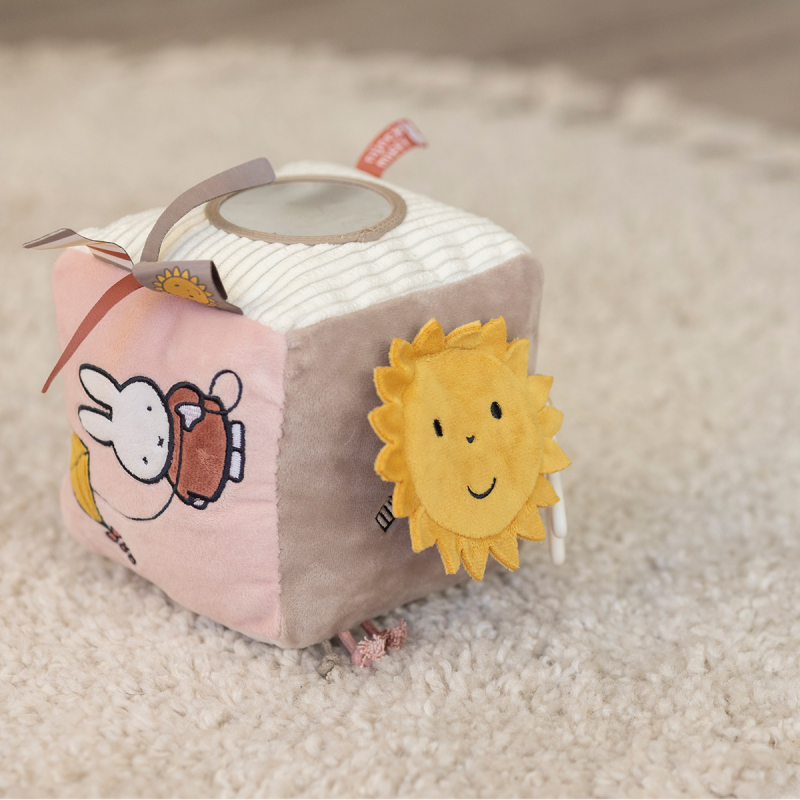 Κύβος Δραστηριοτήτων Με Ήχο Miffy Fluffy Ροζ 47-3926