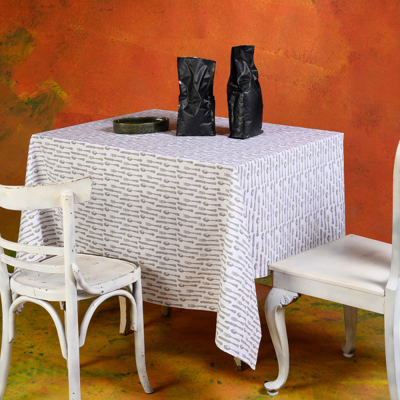 Τραπεζομάντηλο (140x180) Melinen Edmonde White