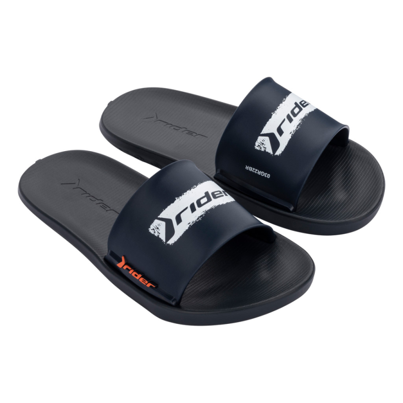 Σαγιονάρες Παιδικές Rider 17802306339 Μαύρο/Μπλε