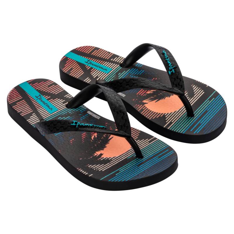 Σαγιονάρες Παιδικές Ipanema 17802340537 Μαύρο