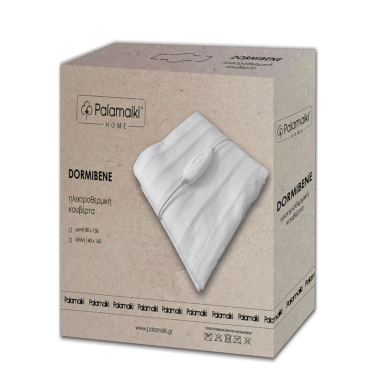 Κουβέρτα Ηλεκτρική Υπέρδιπλη (140X160) Palamaiki Dormibene Aw2024 Home Ηλεκτρικά Είδη Ηλεκτρικές Κουβέρτες Spitishop