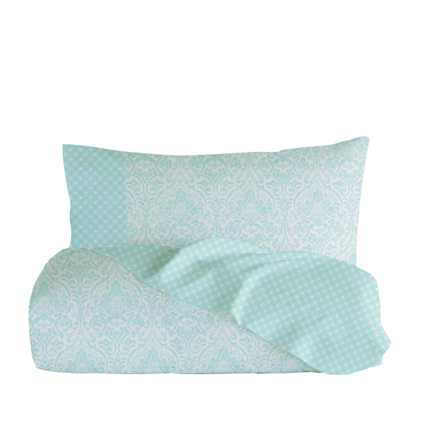 Πάπλωμα Μονό (Σετ 160x240) Makis Tselios Boho Blue