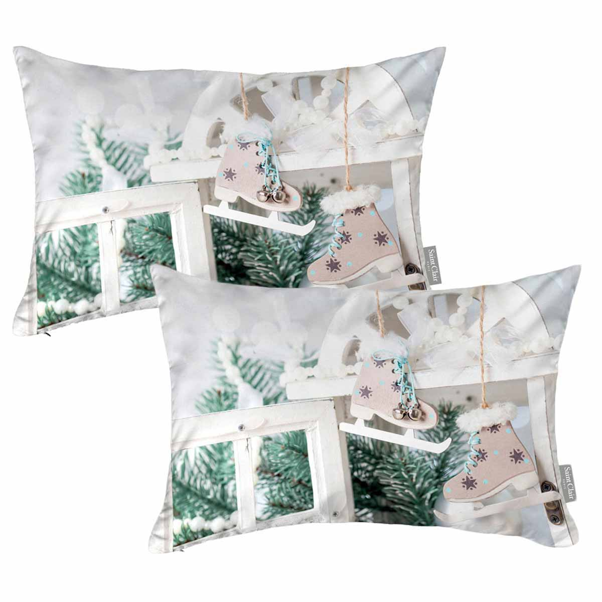 Χριστουγεννιάτικο Μαξιλάρι (30x45) Saint Clair 4012