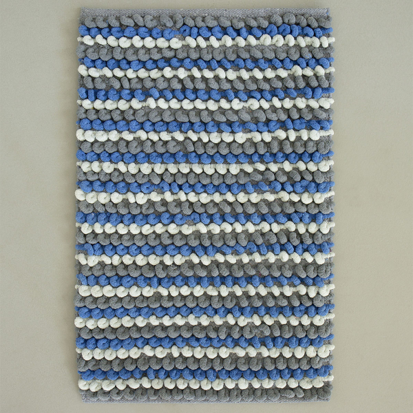 Πατάκι Μπάνιου (50x80) Nima Mantle Blue/Grey