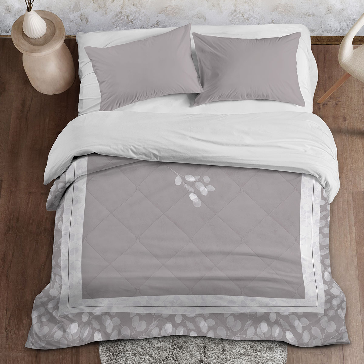 Πάπλωμα Υπέρδιπλο (220X240) 2 Όψεων Nima Nevena Home Λευκά Είδη Κρεβατοκάμαρας Παπλώματα Υπέρδιπλα Διπλά Spitishop