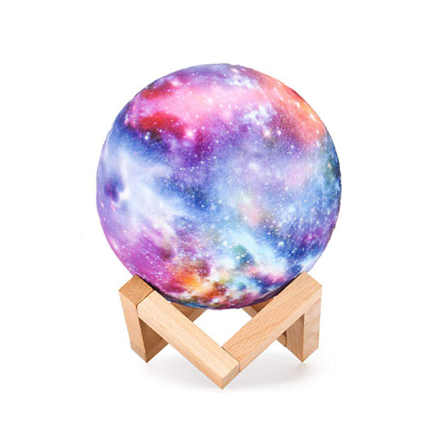 Επαναφορτιζόμενο Διακοσμητικό Φωτιστικό LED RGB Με Τηλεχειριστήριο Octopus 3d Galaxy