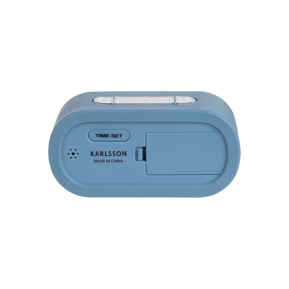 Ψηφιακό Ρολόι Επιτραπέζιο (14X7) - Ξυπνητήρι Karlsson Gummy Blue Home Διακόσμηση Ρολόγια Τοίχου & Επιτραπέζια Spitishop
