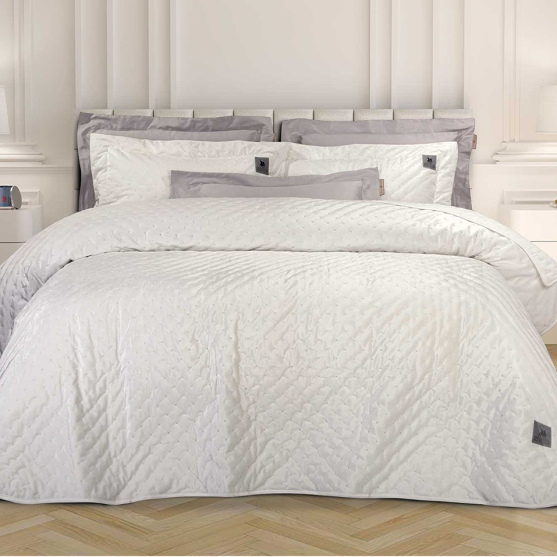 Κουβερλί King Size (240x250) Greenwich Polo Club Classic 3429 White