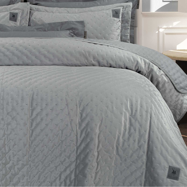Κουβερλί King Size (240x250) Greenwich Polo Club Classic 3430 Grey