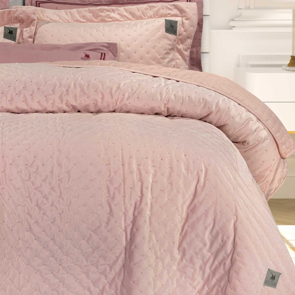 Κουβερλί King Size (240x250) Greenwich Polo Club Classic 3431 Pink