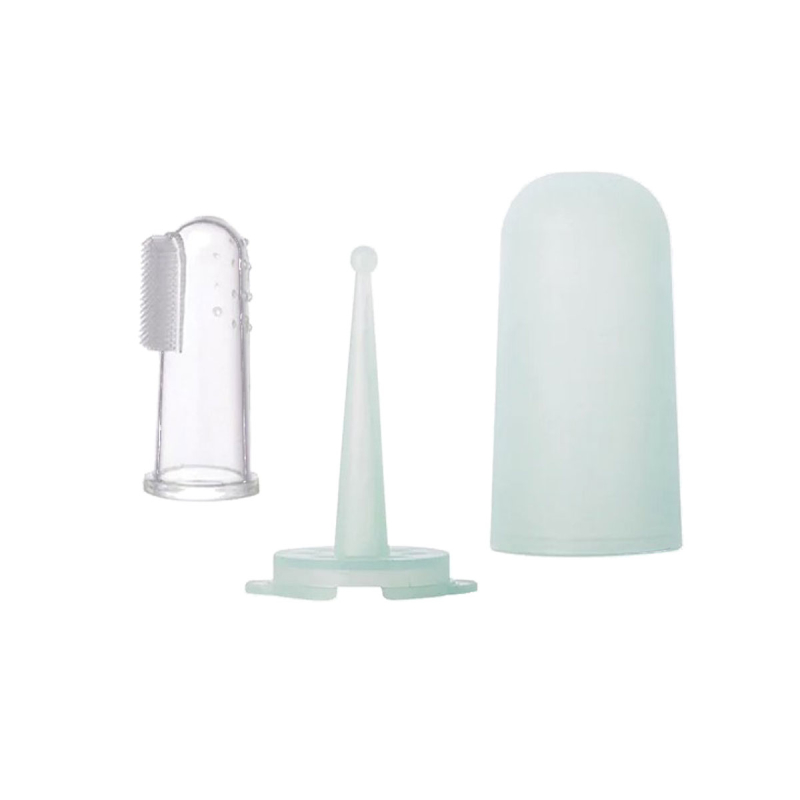 Δαχτυλική Οδοντόβουρτσα Σιλικόνης Saro Mint 39282