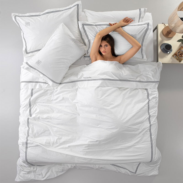 Παπλωματοθήκη Υπέρδιπλη (225x245) Guy Laroche Nice Anthracite