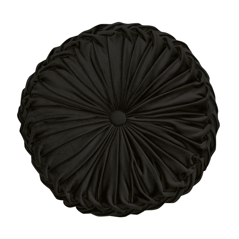 Διακοσμητικό Μαξιλάρι (Φ40) Das Home Cushions 0252 Black
