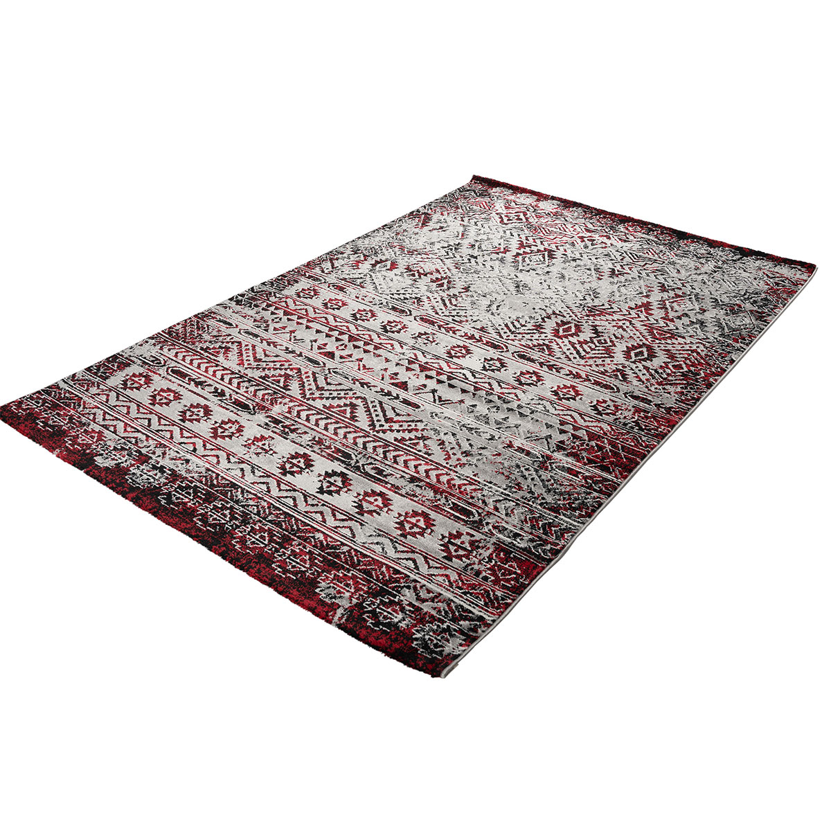 Χαλί (200X290) Polcarpet Focus Np166 Red Home Χαλιά Σαλονιού Spitishop