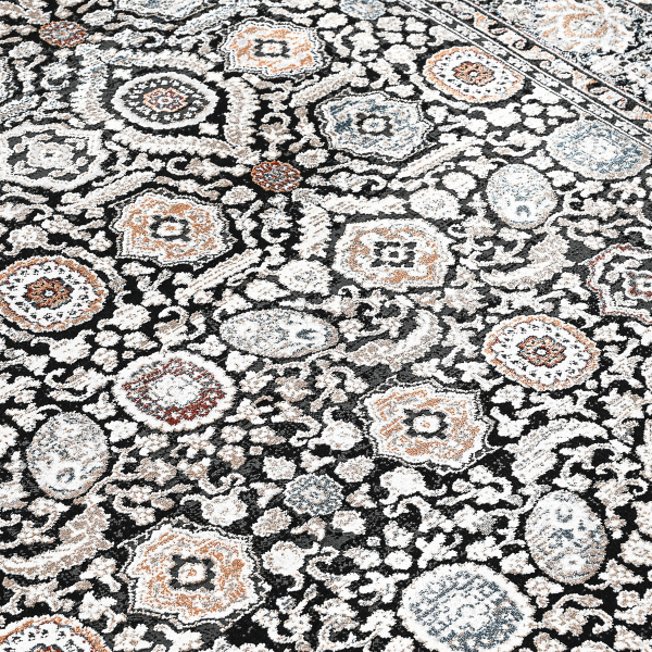 Χαλί (160x230) Polcarpet Dalia 449 Black Multy