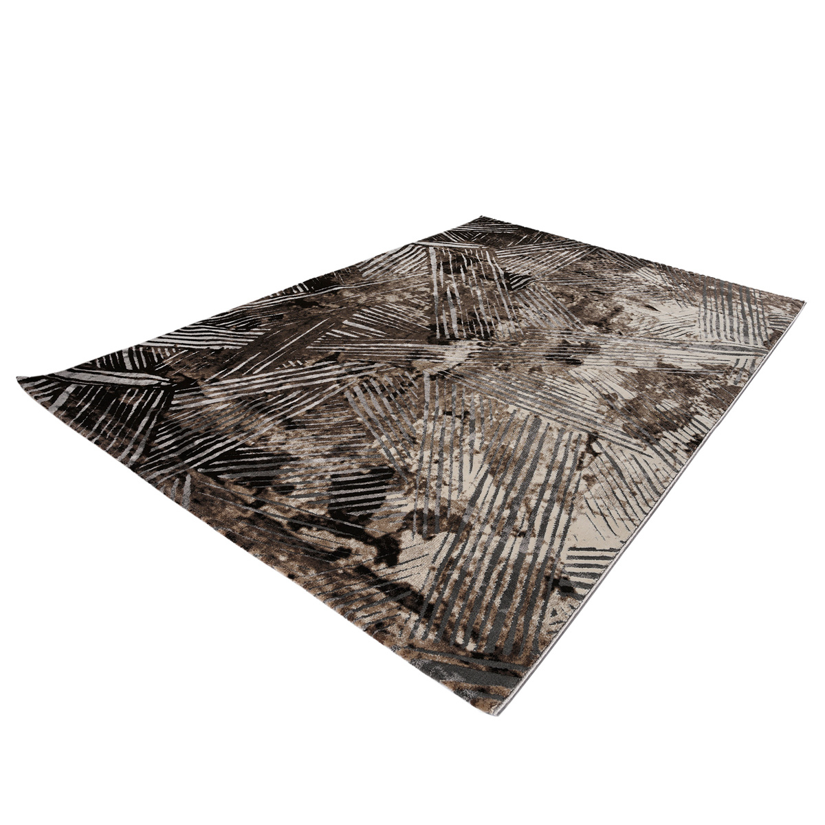 Χαλί (160X230) Polcarpet Damask 3575 Beige Grey Home Χαλιά Σαλονιού Spitishop