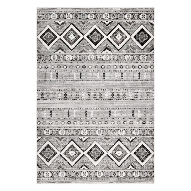 Χαλιά Κρεβατοκάμαρας (Σετ 3τμχ) Polcarpet Havana Aztec 619 Grey