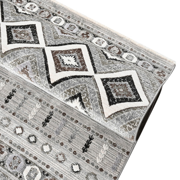 Χαλιά Κρεβατοκάμαρας (Σετ 3τμχ) Polcarpet Havana Aztec 619 Grey