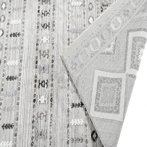 Χαλιά Κρεβατοκάμαρας (Σετ 3τμχ) Polcarpet Havana Aztec 619 Grey