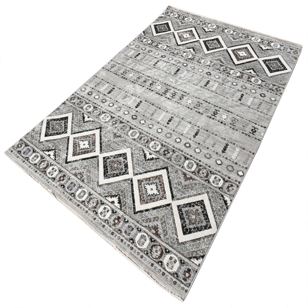 Χαλιά Κρεβατοκάμαρας (Σετ 3τμχ) Polcarpet Havana Aztec 619 Grey