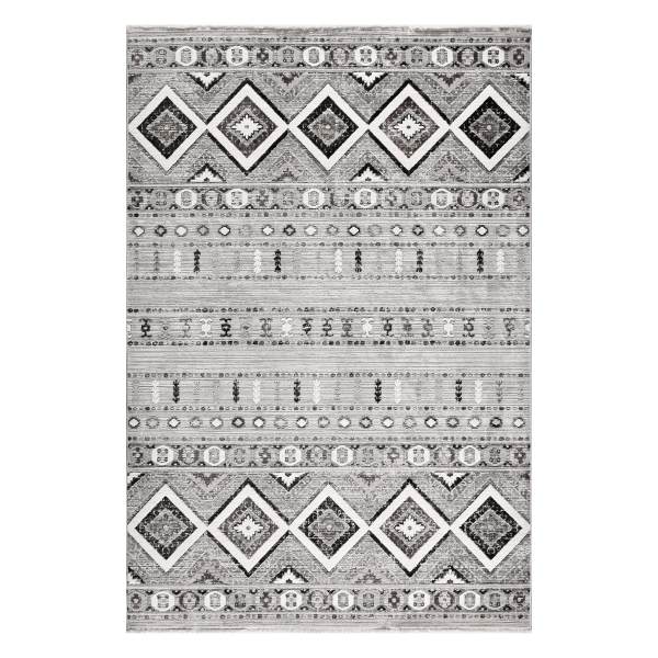Χαλί (133x195) Polcarpet Havana Aztec 619 Grey