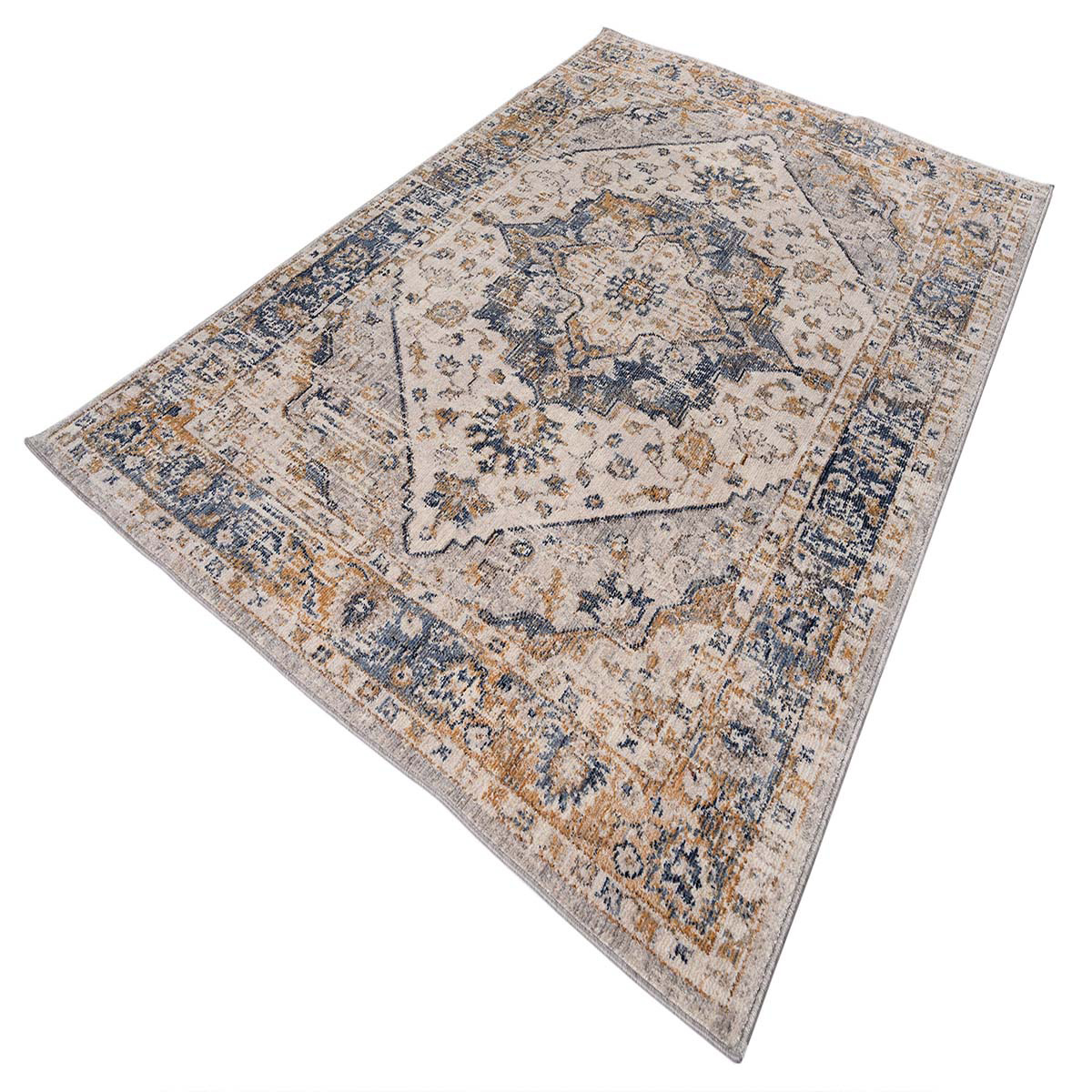 Χαλί (160X230) Polcarpet Memory 321 Grey Blue Home Χαλιά Σαλονιού Spitishop