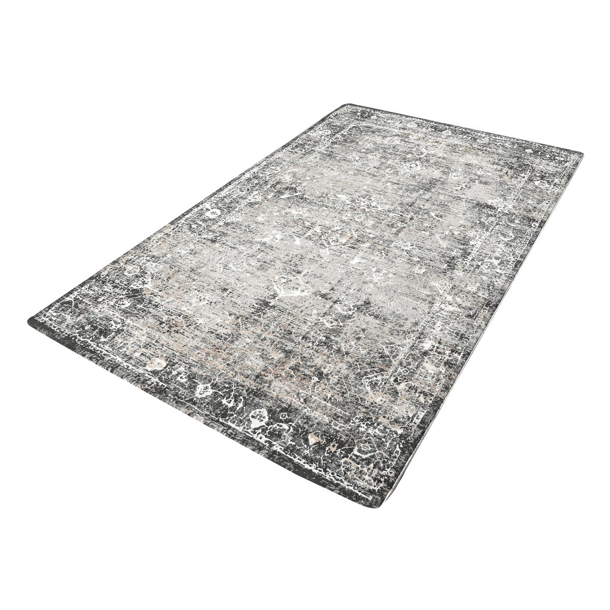 Χαλί (160X230) Polcarpet Quadro 360 Grey Home Χαλιά Σαλονιού Spitishop