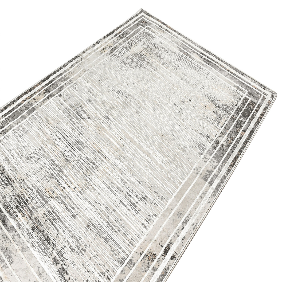 Χαλί (200X290) Polcarpet Quadro 9877 Cream Home Χαλιά Σαλονιού Spitishop