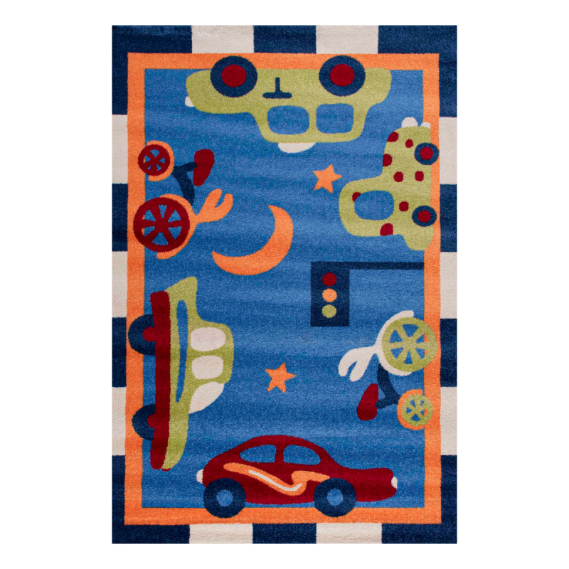 Παιδικό Χαλί (133x190) Polcarpet Star 645 Cars