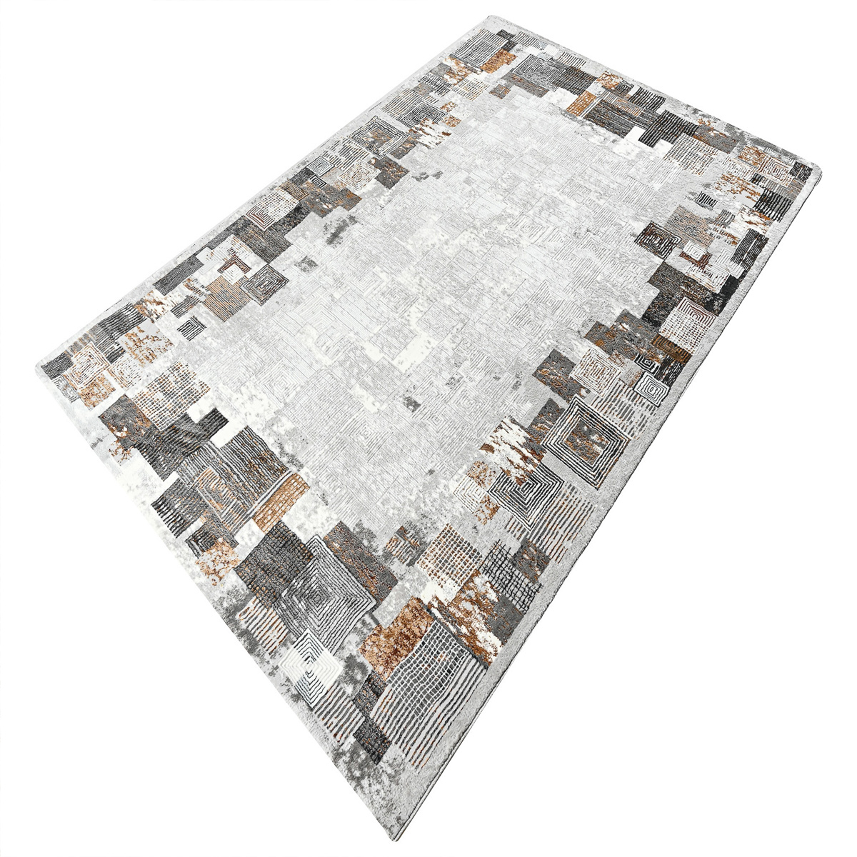 Χαλί (160X230) Polcarpet Venice Merry 234 Multi Grey Home Χαλιά Σαλονιού Spitishop