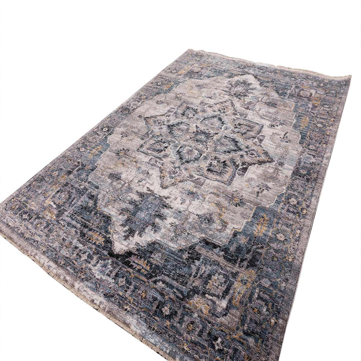 Χαλί (170X240) Polcarpet Ziegler 3089 Silver Grey Home Χαλιά Σαλονιού Spitishop