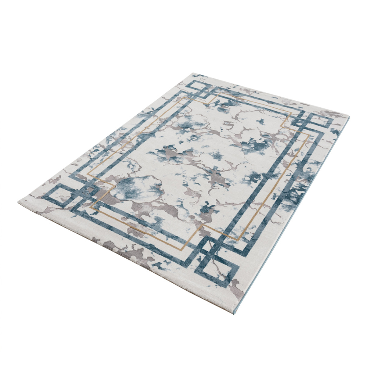 Χαλί (160X230) Polcarpet Oscar 9442 Blue Home Χαλιά Σαλονιού Spitishop