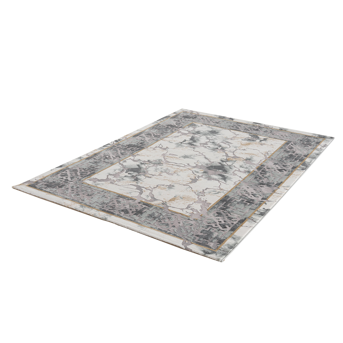 Χαλί (160X230) Polcarpet Oscar 9444 Grey Home Χαλιά Σαλονιού Spitishop