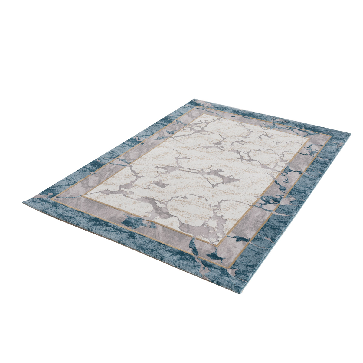 Χαλί (160X230) Polcarpet Oscar 9445 Blue Home Χαλιά Σαλονιού Spitishop