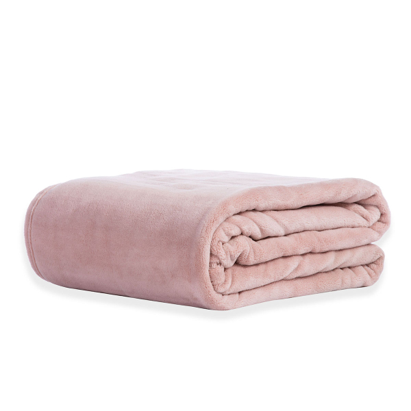 Κουβέρτα Fleece Υπέρδιπλη (220x240) Nef-Nef Homeware Cosy Pink