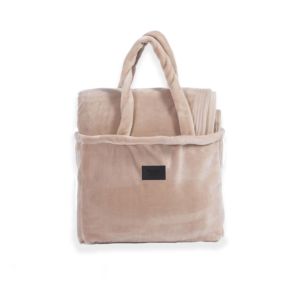 Κουβέρτα Βελουτέ Υπέρδιπλη (230X240) Nef-Nef Homeware Elements Velosso Beige Home Λευκά Είδη Κρεβατοκάμαρας Κουβέρτες Υπέρδιπλες Spitishop