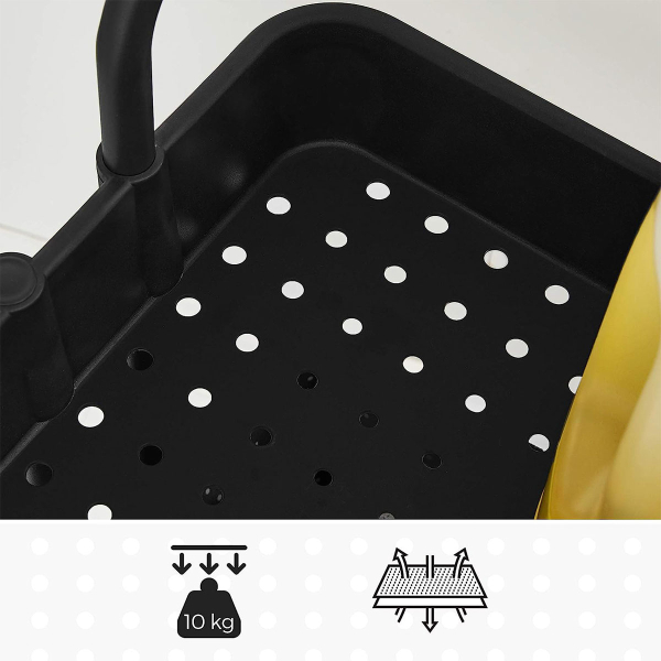 Τρόλεϊ/Ραφιέρα 3 Θέσεων (41.6x33.5x86.3) Songmics BSC067B01