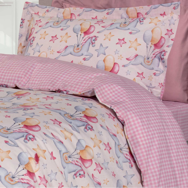 Παπλωματοθήκη Μονή (Σετ 160x240) 2 Όψεων Greenwich Polo Club Junior 8828