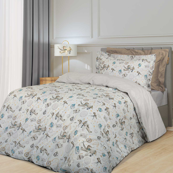 Παπλωματοθήκη Μονή (Σετ 160x240) 2 Όψεων Greenwich Polo Club Junior 8829