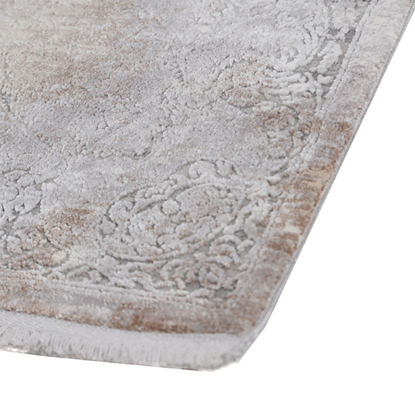 Χαλί (100x160) Royal Carpet Bamboo Silk 6864A L.Grey/D.Beige