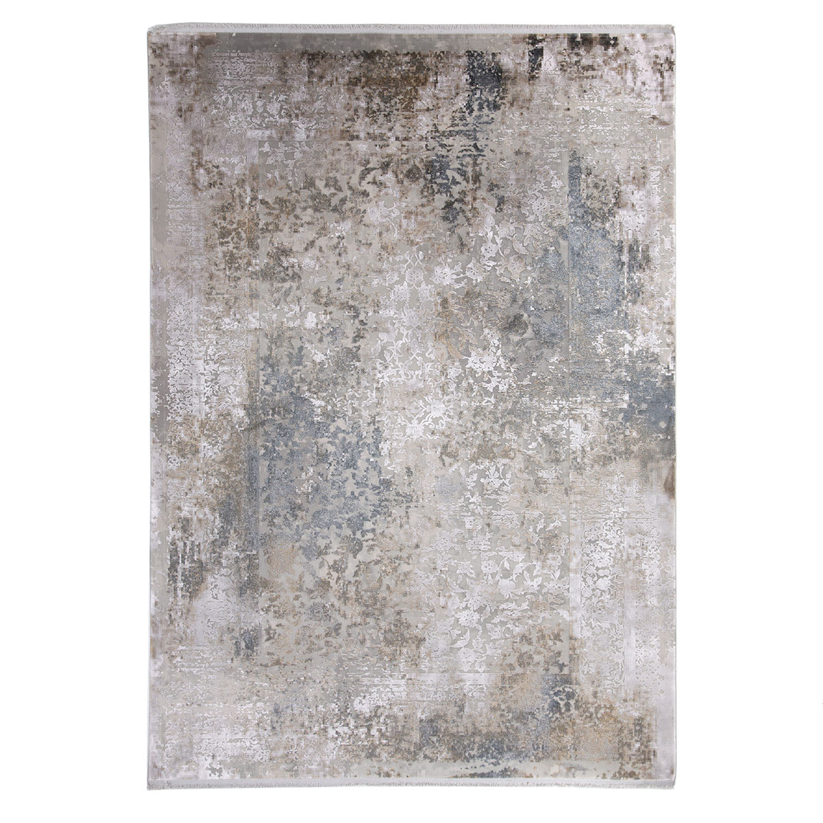 Χαλί (100×160) Royal Carpet Bamboo Silk 8097A L.Grey/Anthracite