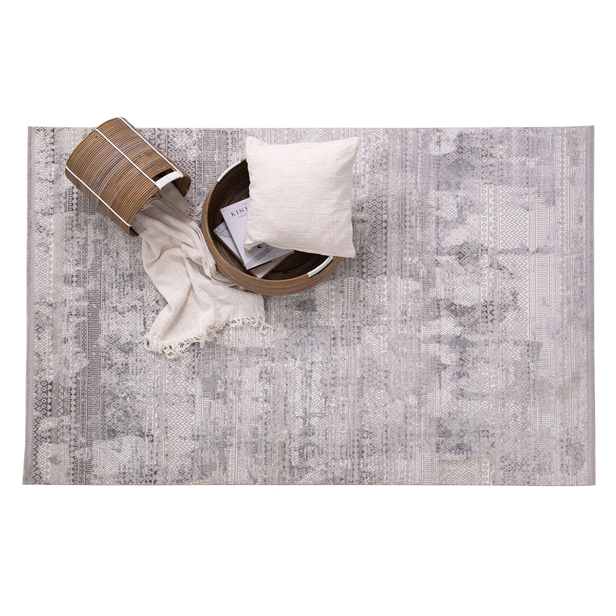 Χαλί (200X290) Royal Carpet Infinity 10130B Grey Home Χαλιά Σαλονιού Spitishop