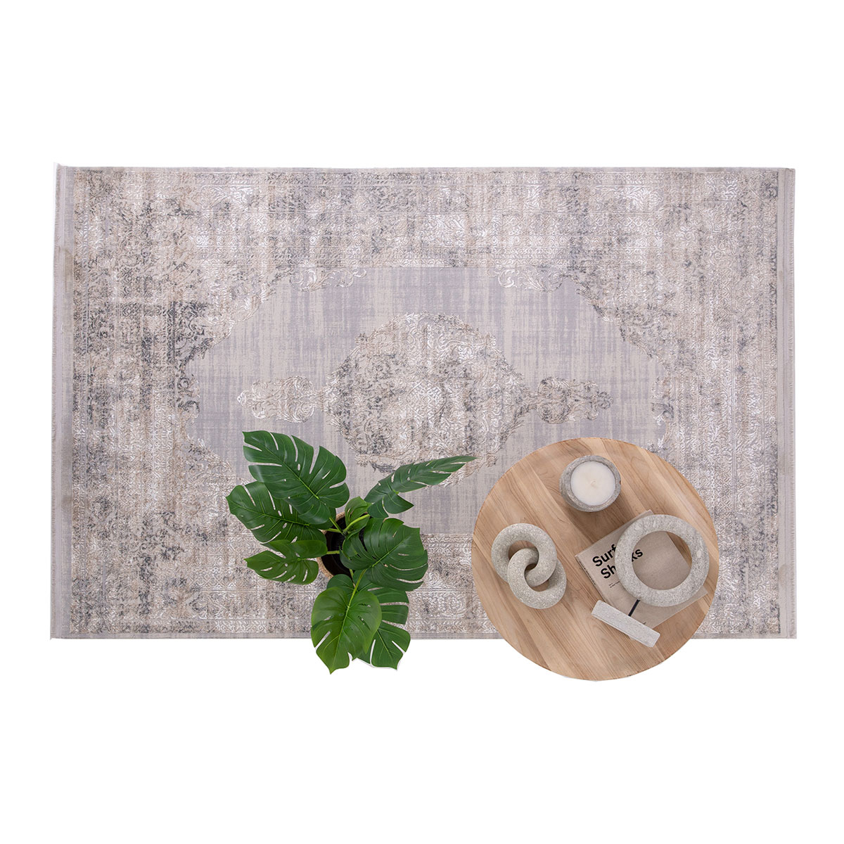 Χαλί Διαδρόμου (70X200) Royal Carpet Infinity 5909A Grey Home Χαλιά Διάδρομοι Spitishop