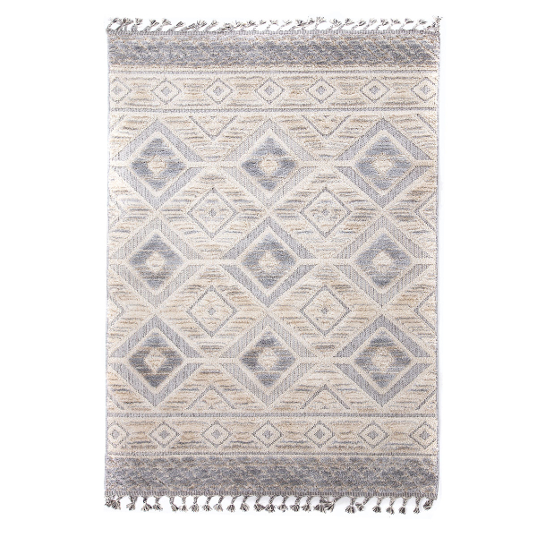 Χαλί (133x190) Royal Carpet La Casa 712B White/L.Grey