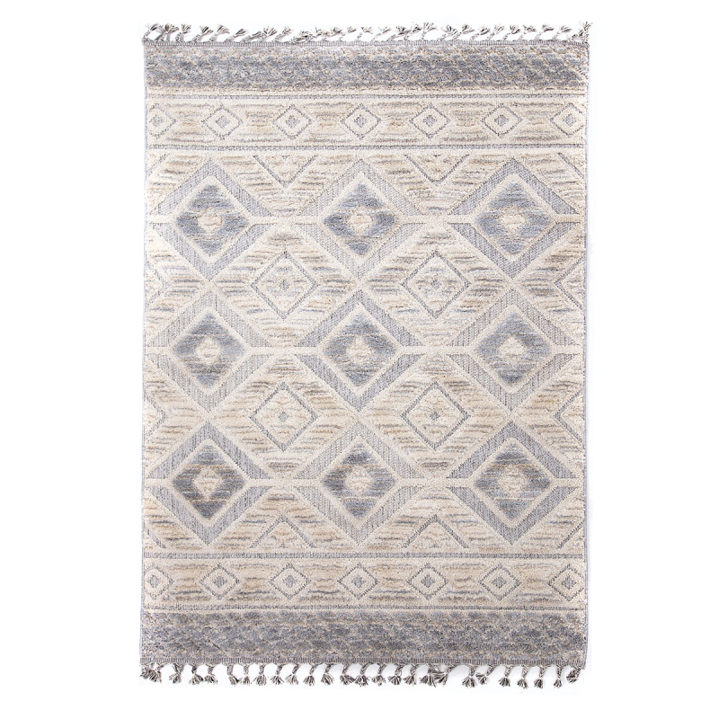 Χαλί (133x190) Royal Carpet La Casa 712B White/L.Grey