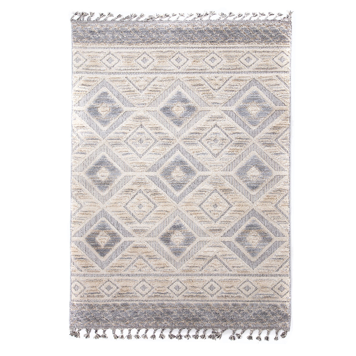 Χαλί (160×230) Royal Carpet La Casa 712B White/L.Grey 262689