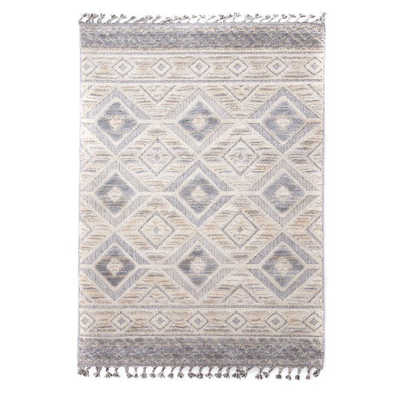 Χαλί (200x290) Royal Carpet La Casa 712B White/L.Grey