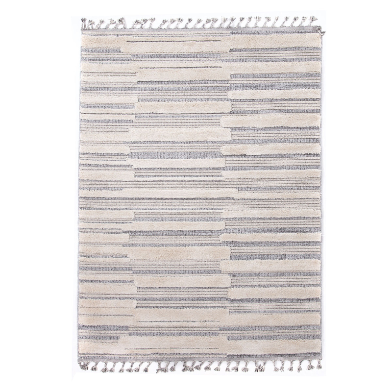 Χαλί (200x290) Royal Carpet La Casa 713A White/L.Grey