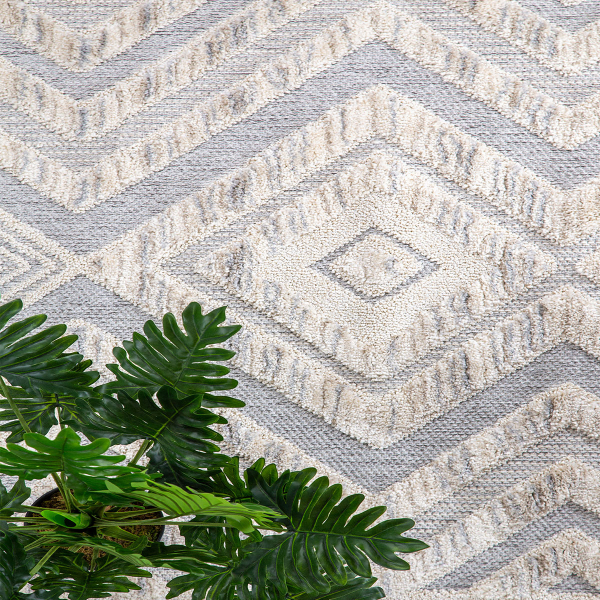 Χαλί (160x230) Royal Carpet La Casa 723A White/L.Grey